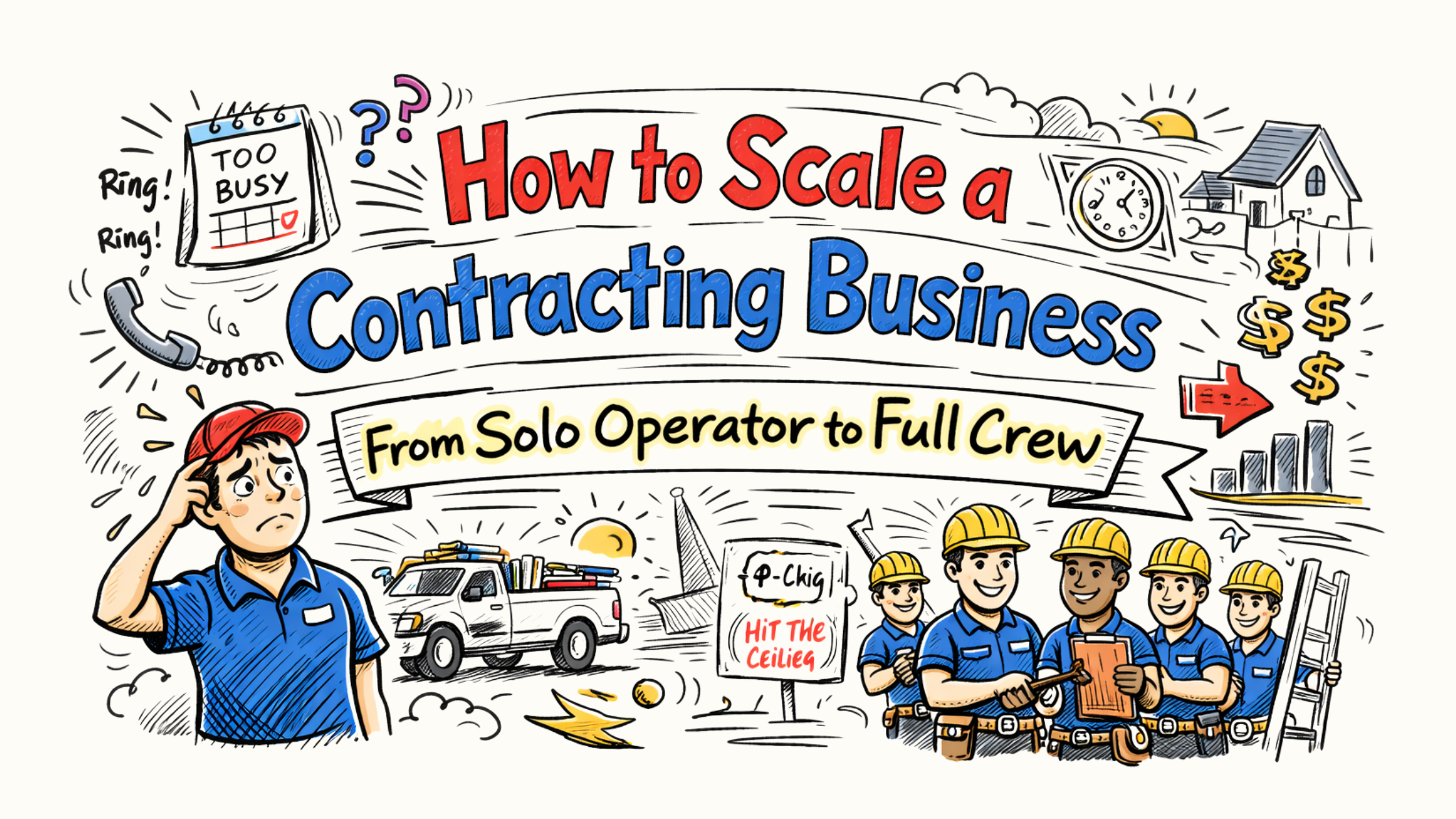 How to Scale a Contracting Business: Solo to Full Crew
