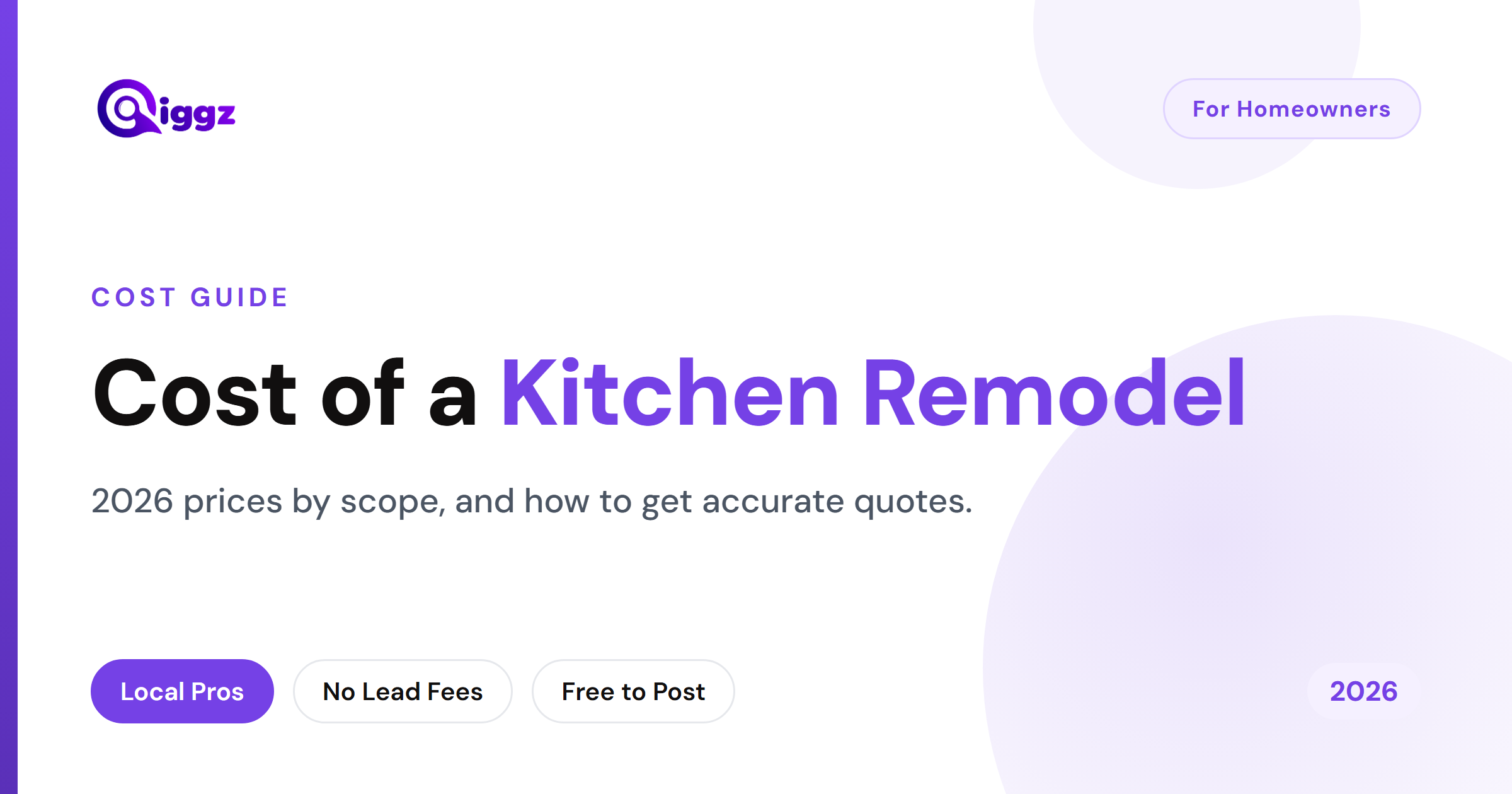 How Much Does a Kitchen Remodel Cost in 2026?