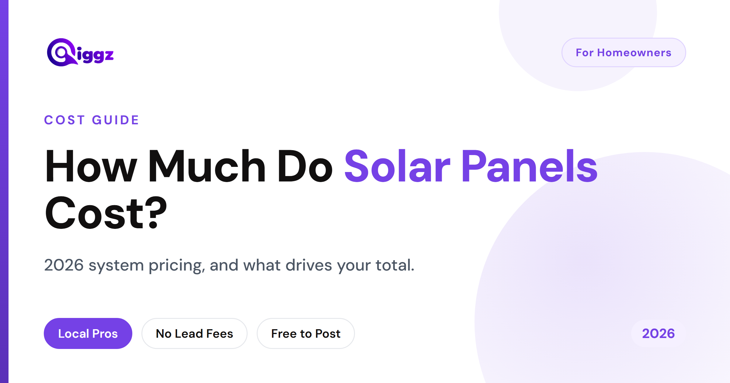 How Much Do Solar Panels Cost in 2026?
