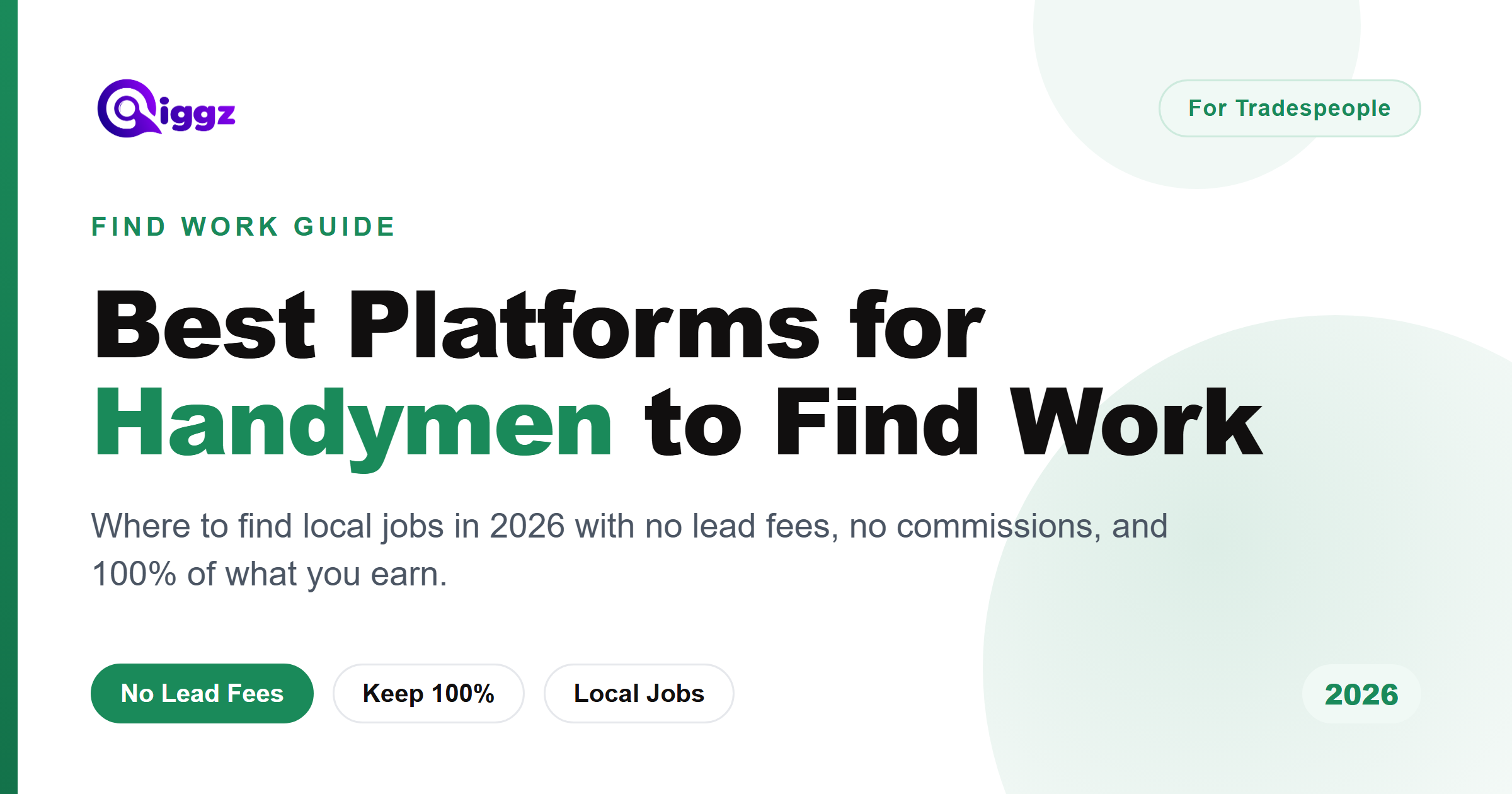 Best Platforms for Handymen to Find Work (2026 Guide)